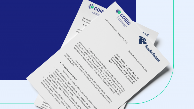 orientações CBS e IBS 2026