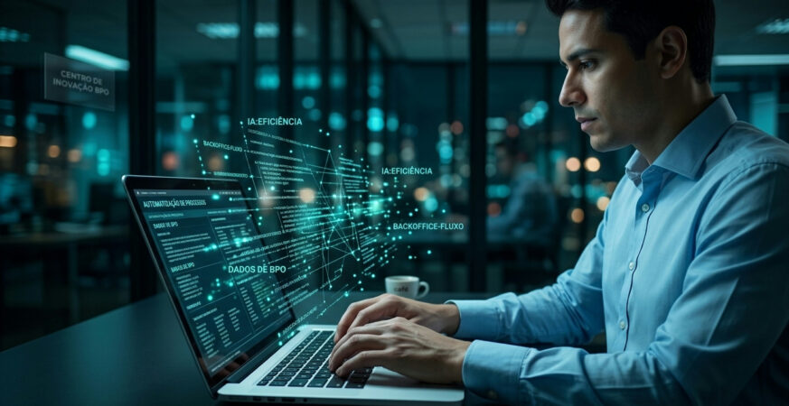 Terceirização BPO: como inteligência artificial e automação administrativa redefinem o futuro