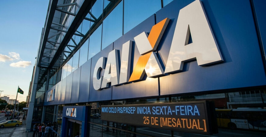 Caixa inicia novo ciclo de pagamentos do antigo PIS/Pasep nesta sexta (25)
