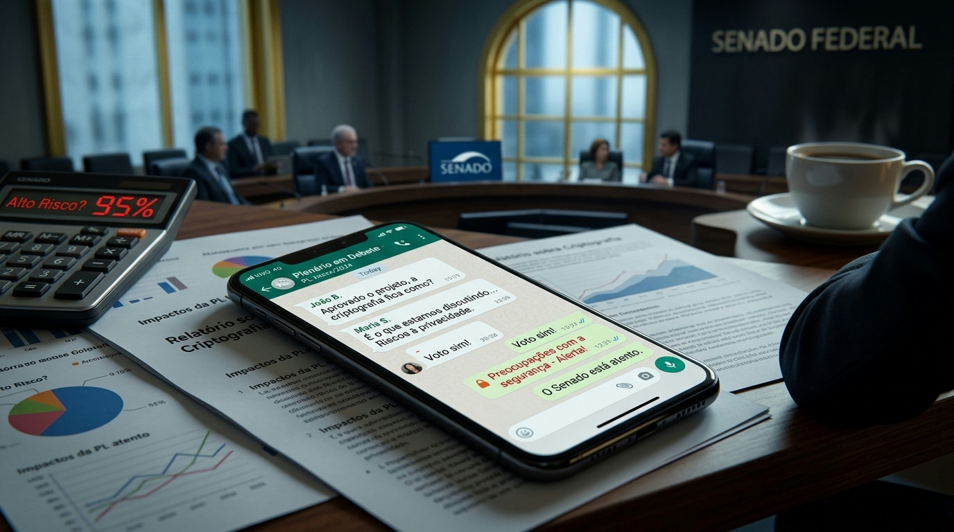 Confiabilidade do Whatsapp: Projeto no Senado levanta preocupações