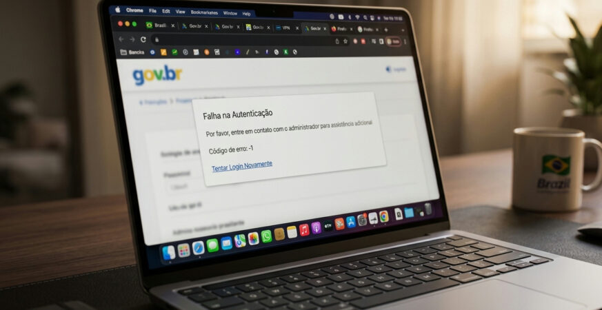 Usuários relatam instabilidade nos sistemas Gov.BR e serviços federais