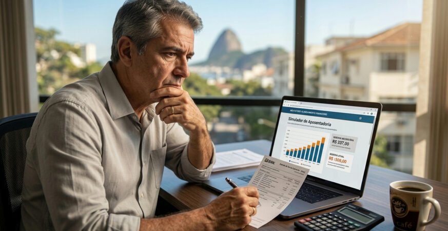 Aposentadoria preocupa 95% dos brasileiros que ainda não têm reservas financeiras