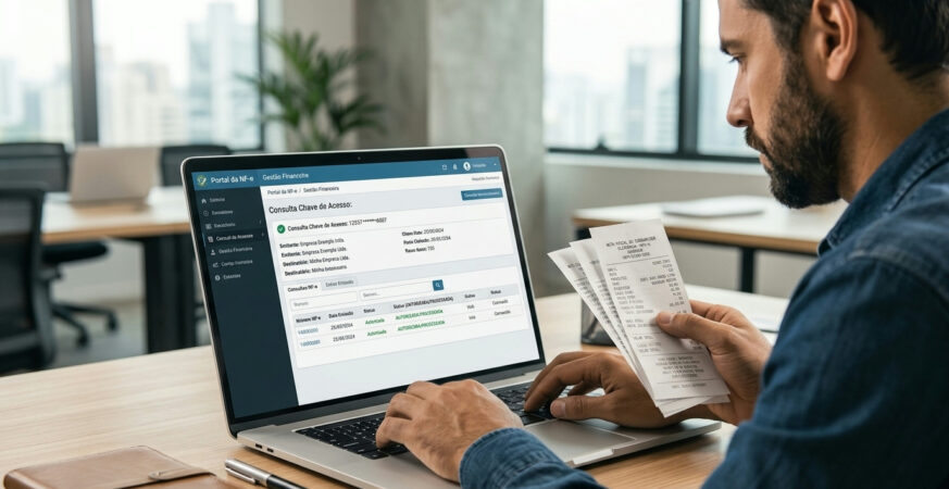 Consulte a nota fiscal da empresa e otimize a gestão financeira