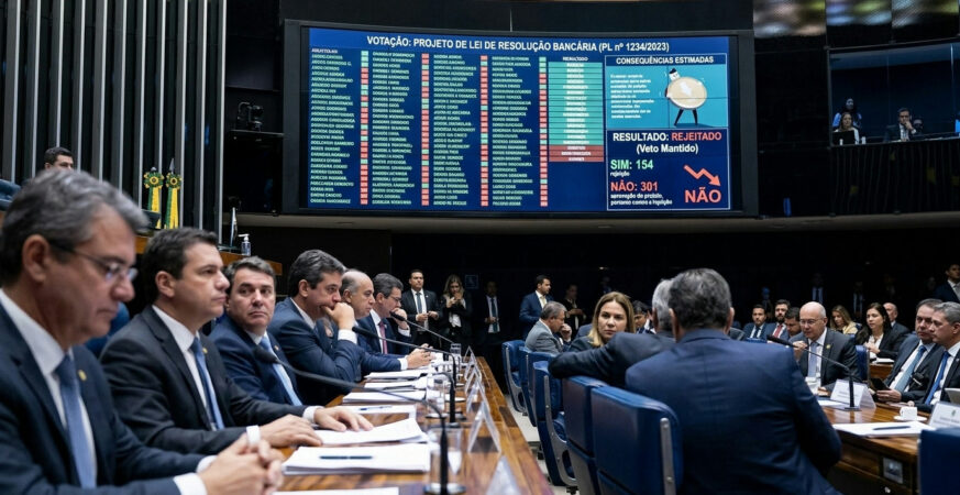 Regras para bancos em crise seguem inalteradas após veto da Câmara